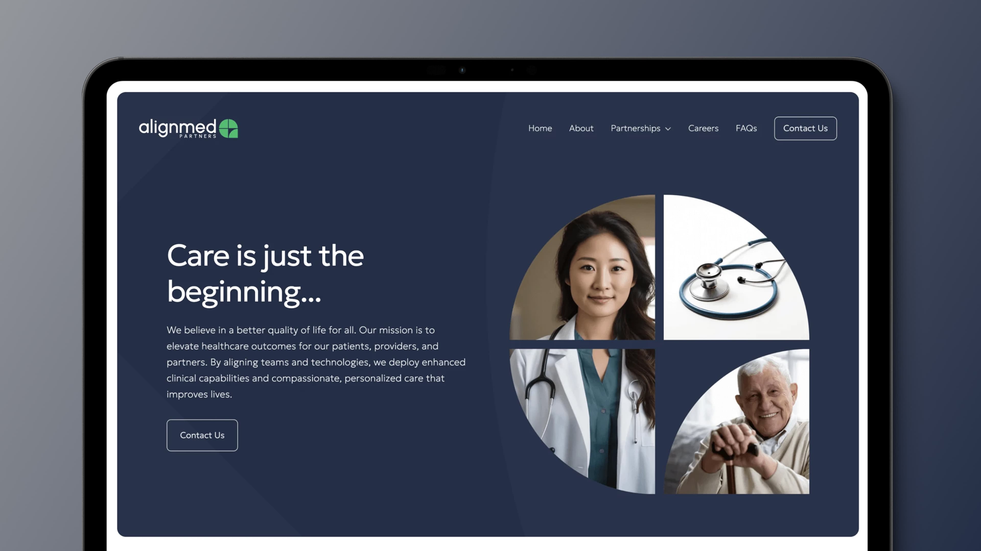 Establishing AlignMed's Online Presence